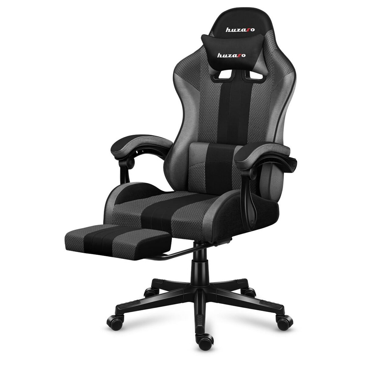Spelstol Huzaro HZ-Force 4.7 Svart Grå
